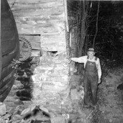 Jerry Sullivan at his mill