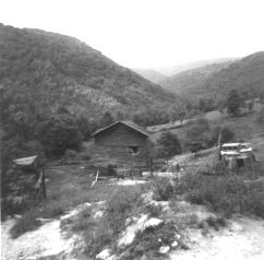 Barn on David Morris' land