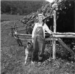 David and his dog, Traveller